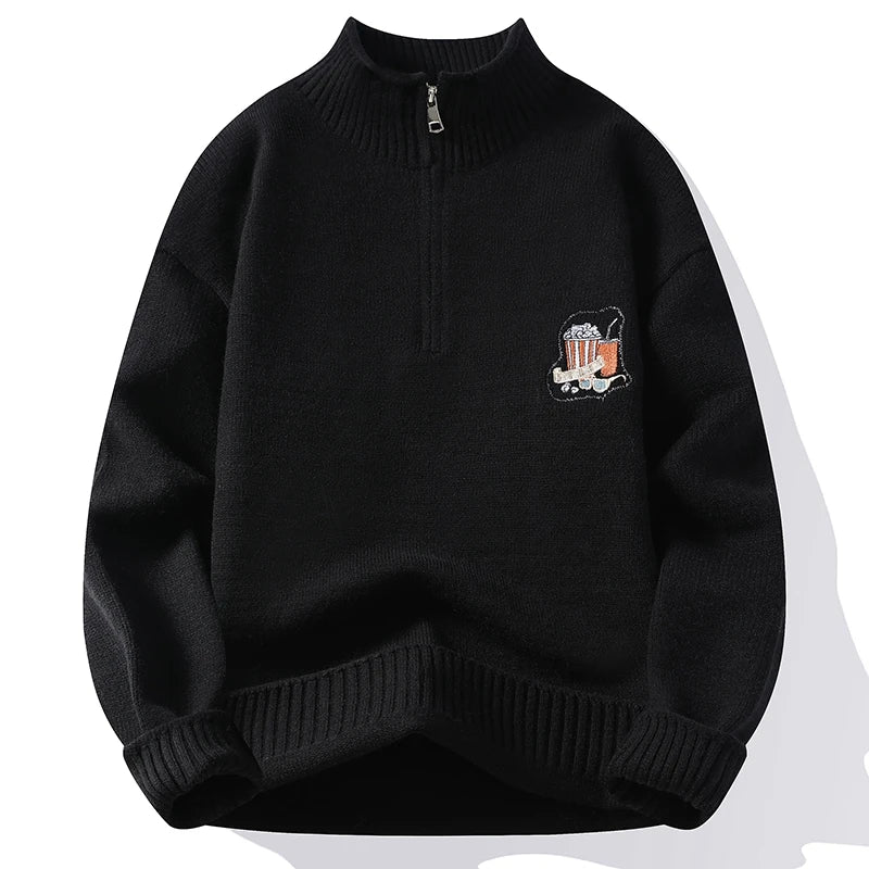 Pull zippé élégant Evan | Vezzo