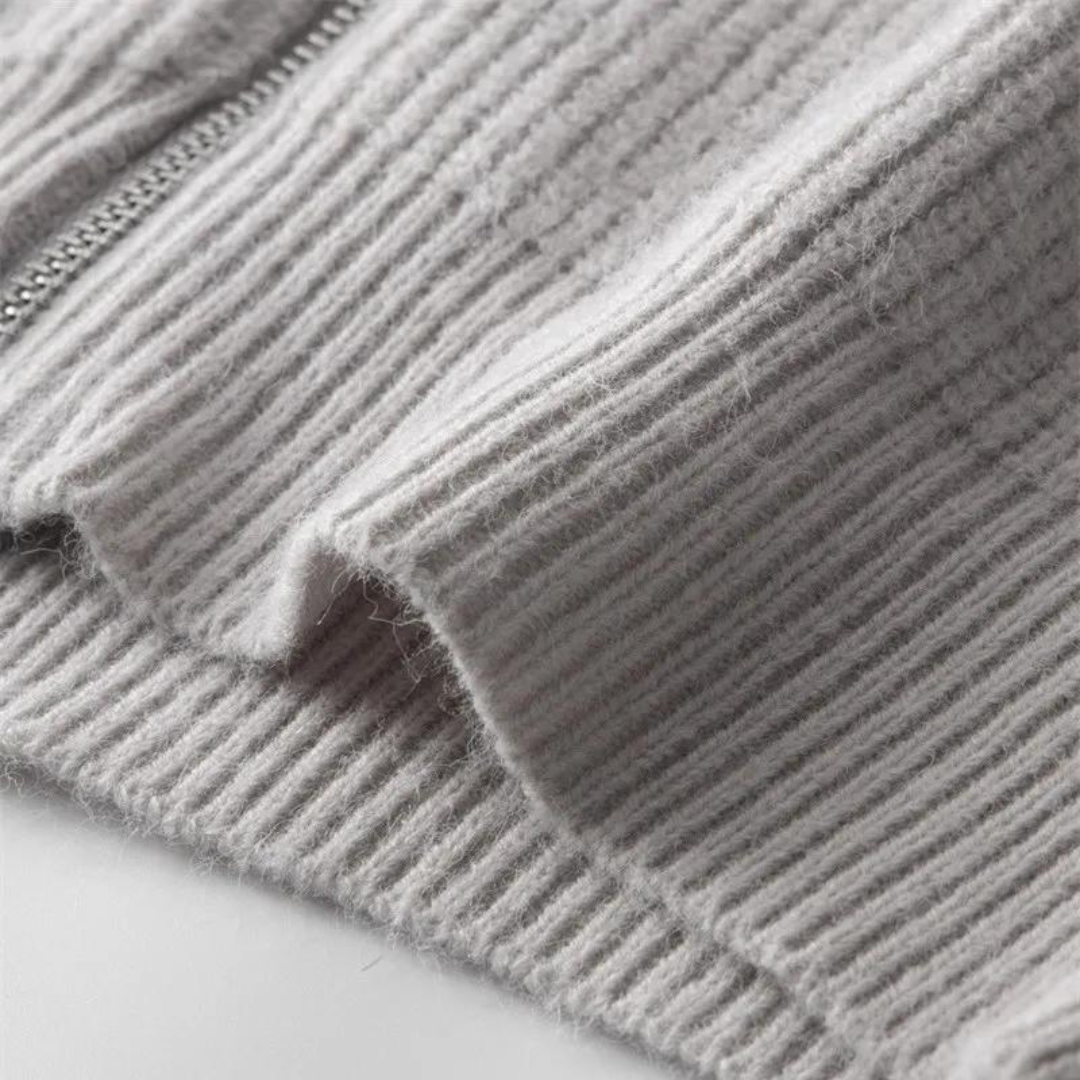 Pull zippé en cachemire Colton | Vezzo