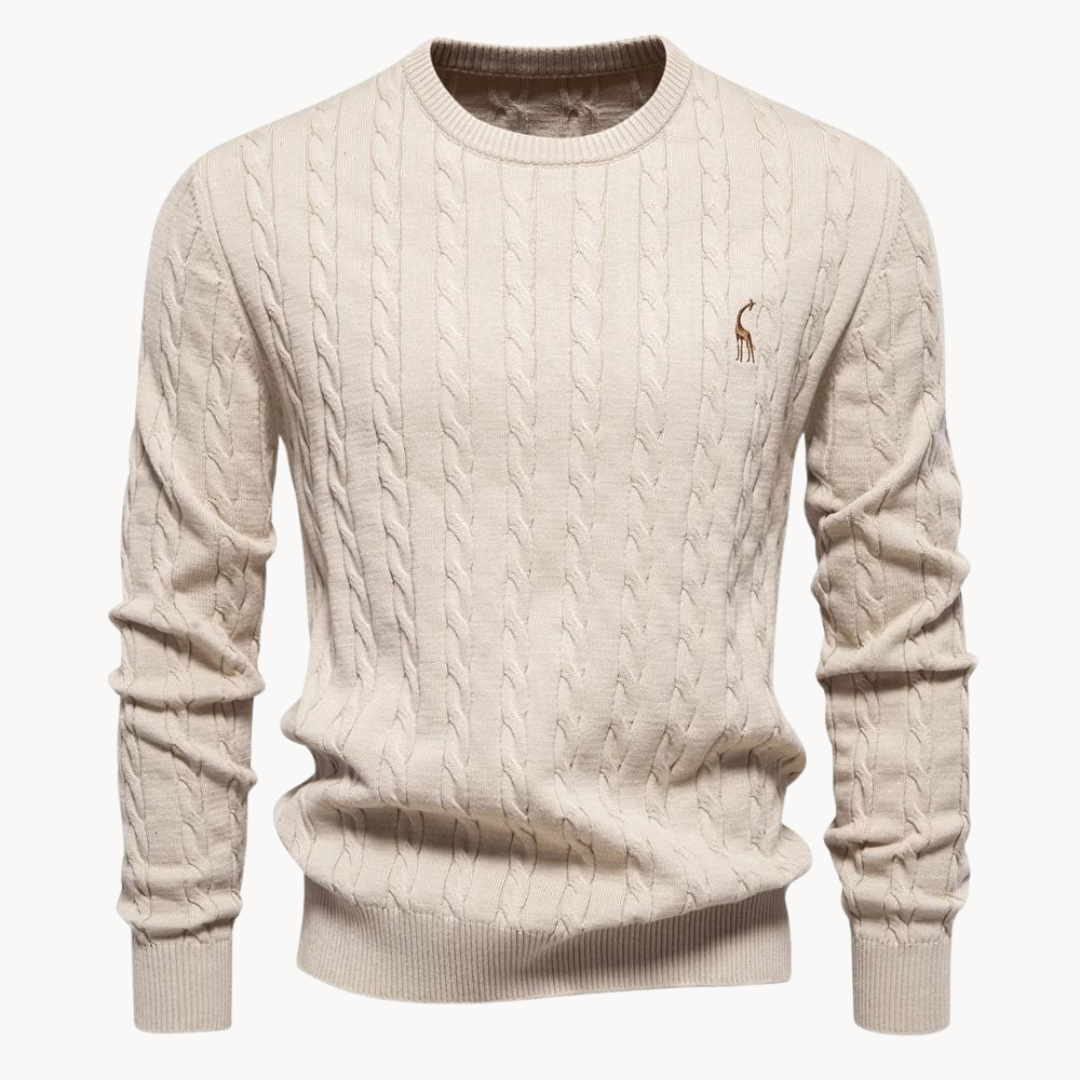 Pull en maille torsadée Kosta | Vezzo