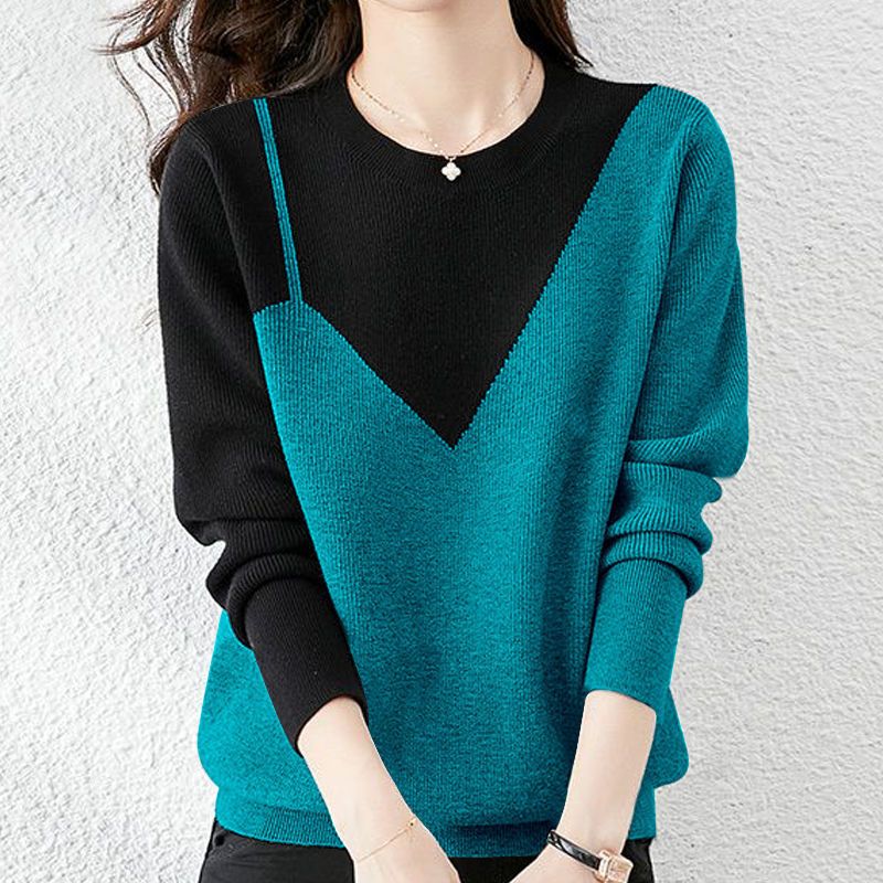 Pull tricoté à col rond | Vezzo