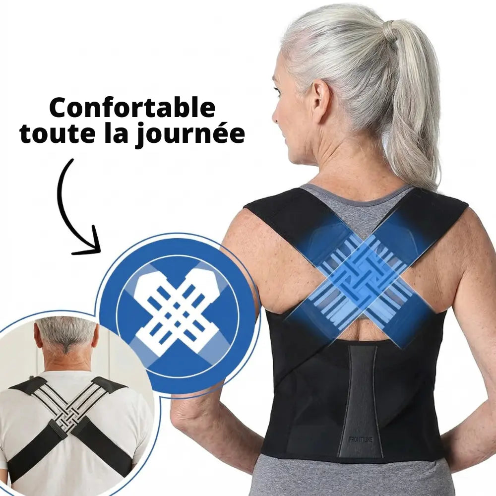 Corrigez votre posture en quelques secondes • SpineAlign™