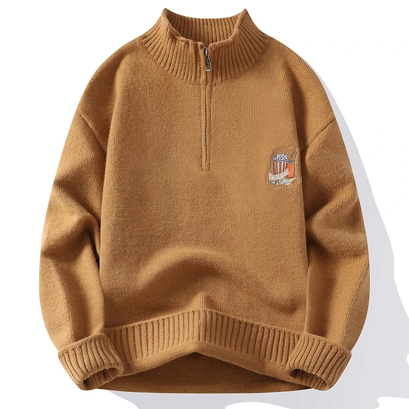 Pull zippé élégant Evan | Vezzo