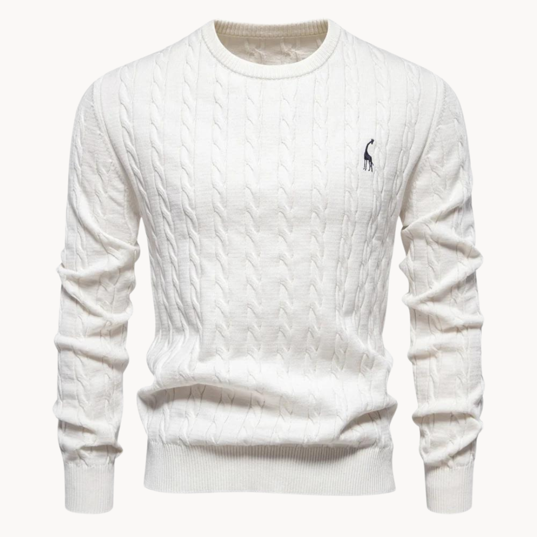Pull en maille torsadée Kosta | Vezzo