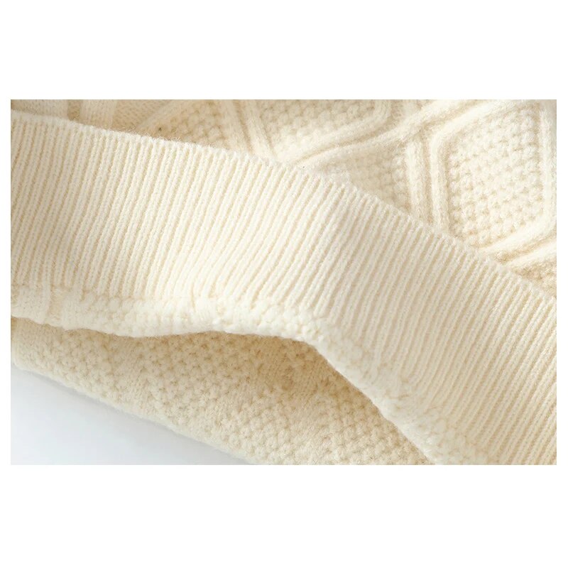 Pull en maille géométrique Ellis | Vezzo