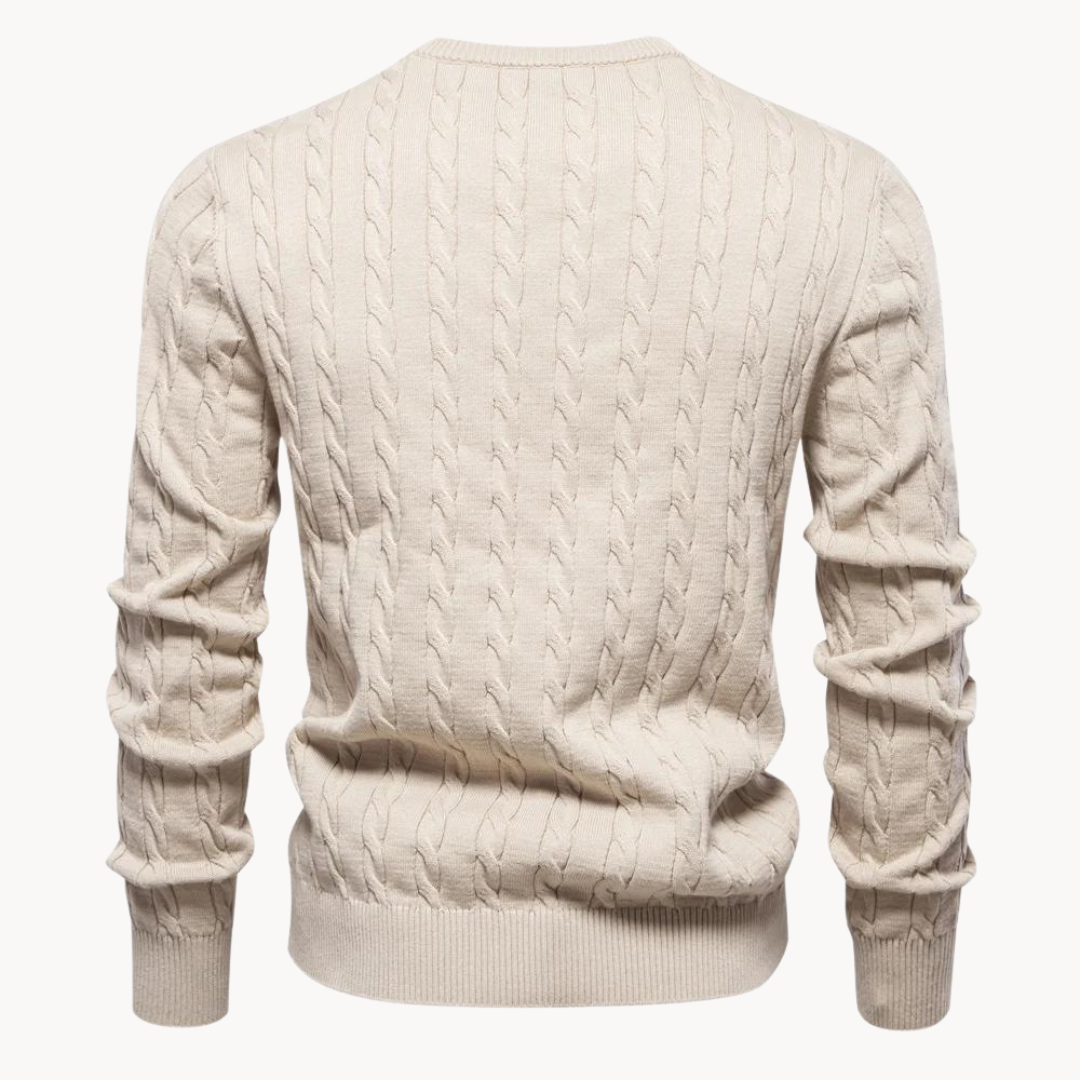 Pull en maille torsadée Kosta | Vezzo