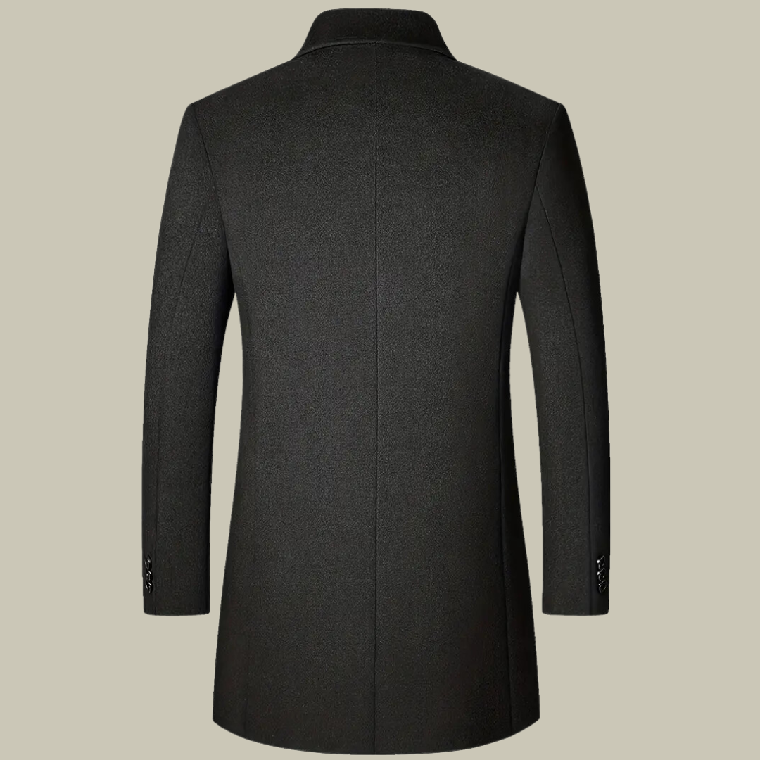 Veste longue en laine Premium pour hommes | Vezzo