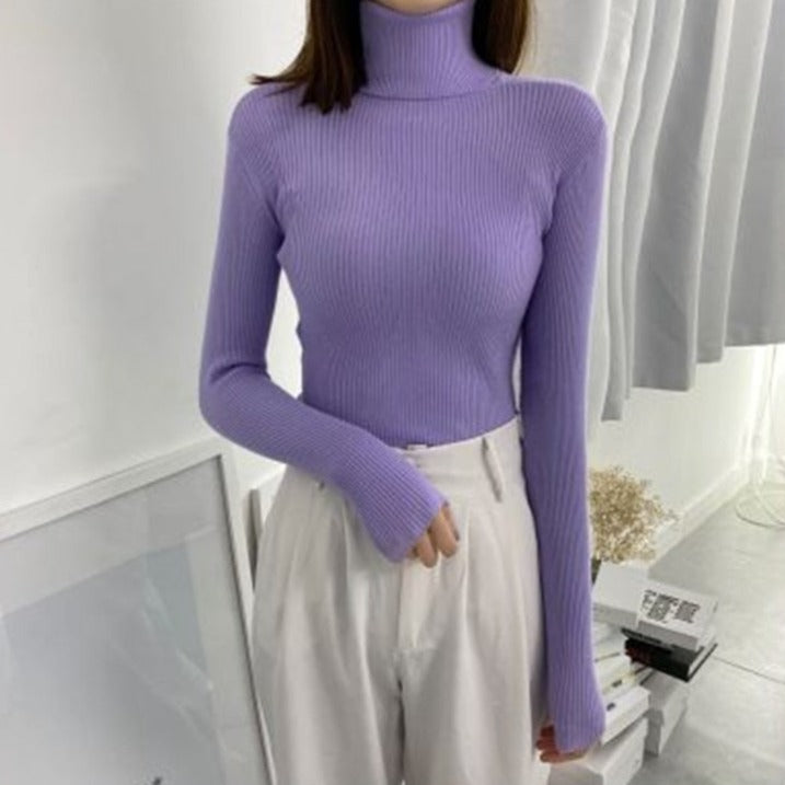 Pull à col roulé Jasmin | Vezzo