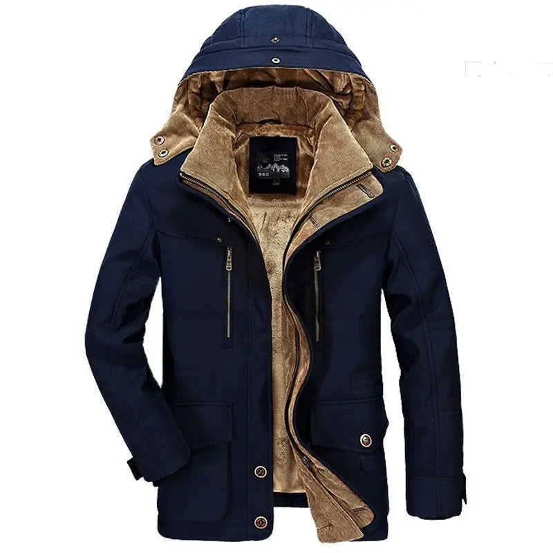 Manteau d'hiver long James Premium pour homme | Vezzo