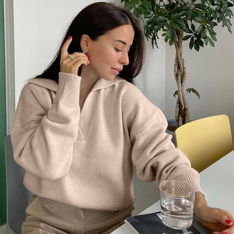 Pull col V Zaynab | Vezzo