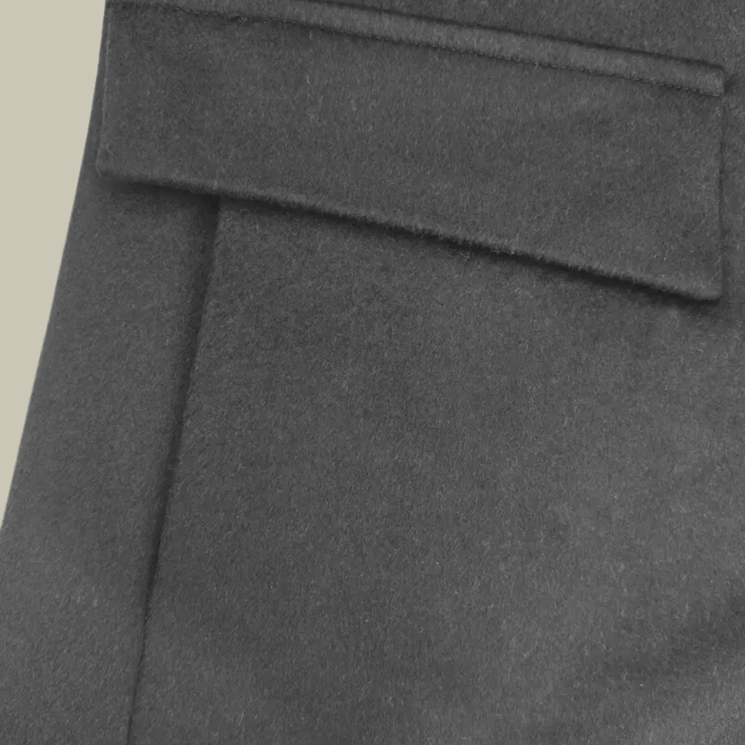 Veste longue en laine Premium pour hommes | Vezzo