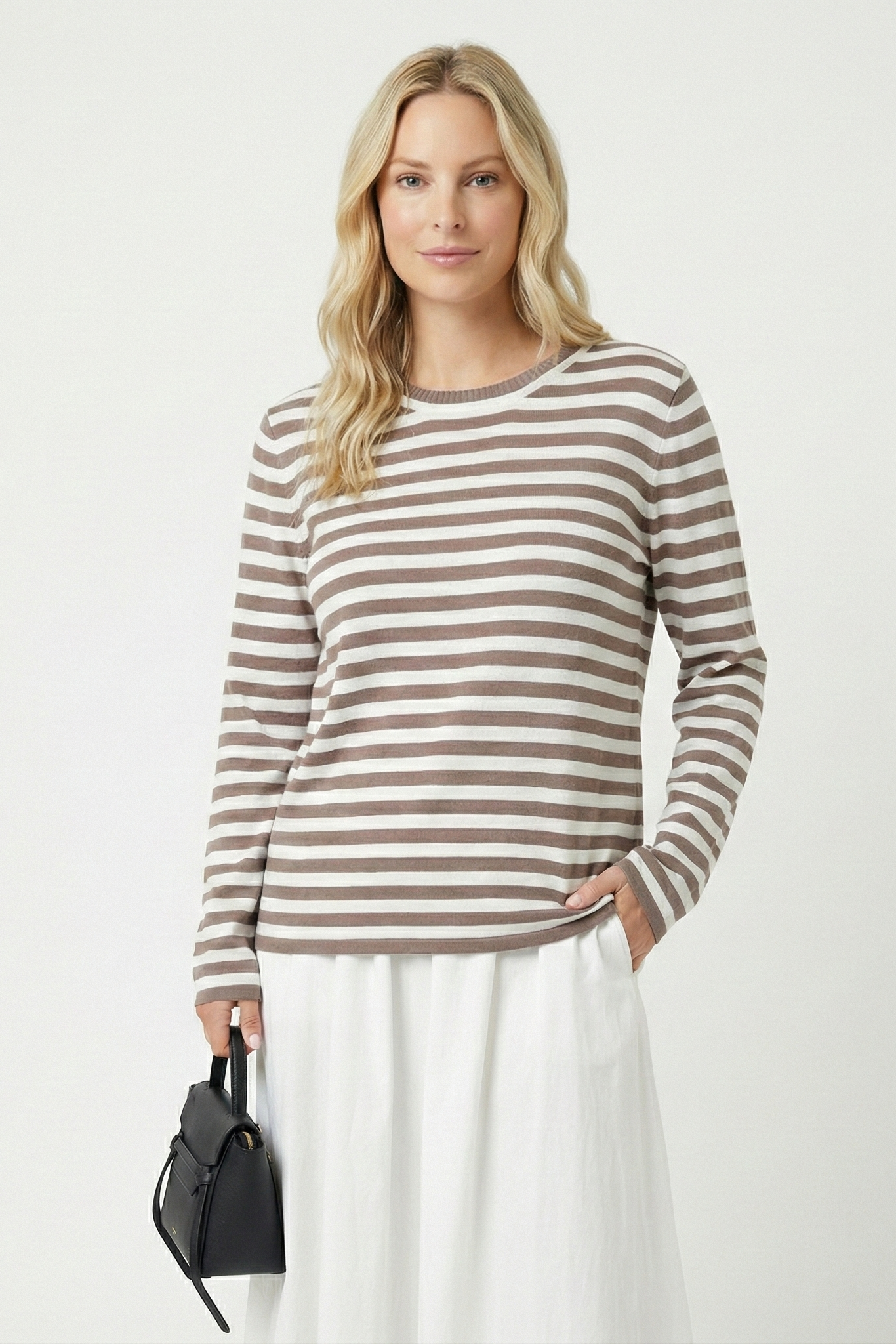 Pull ample rayé | Vezzo