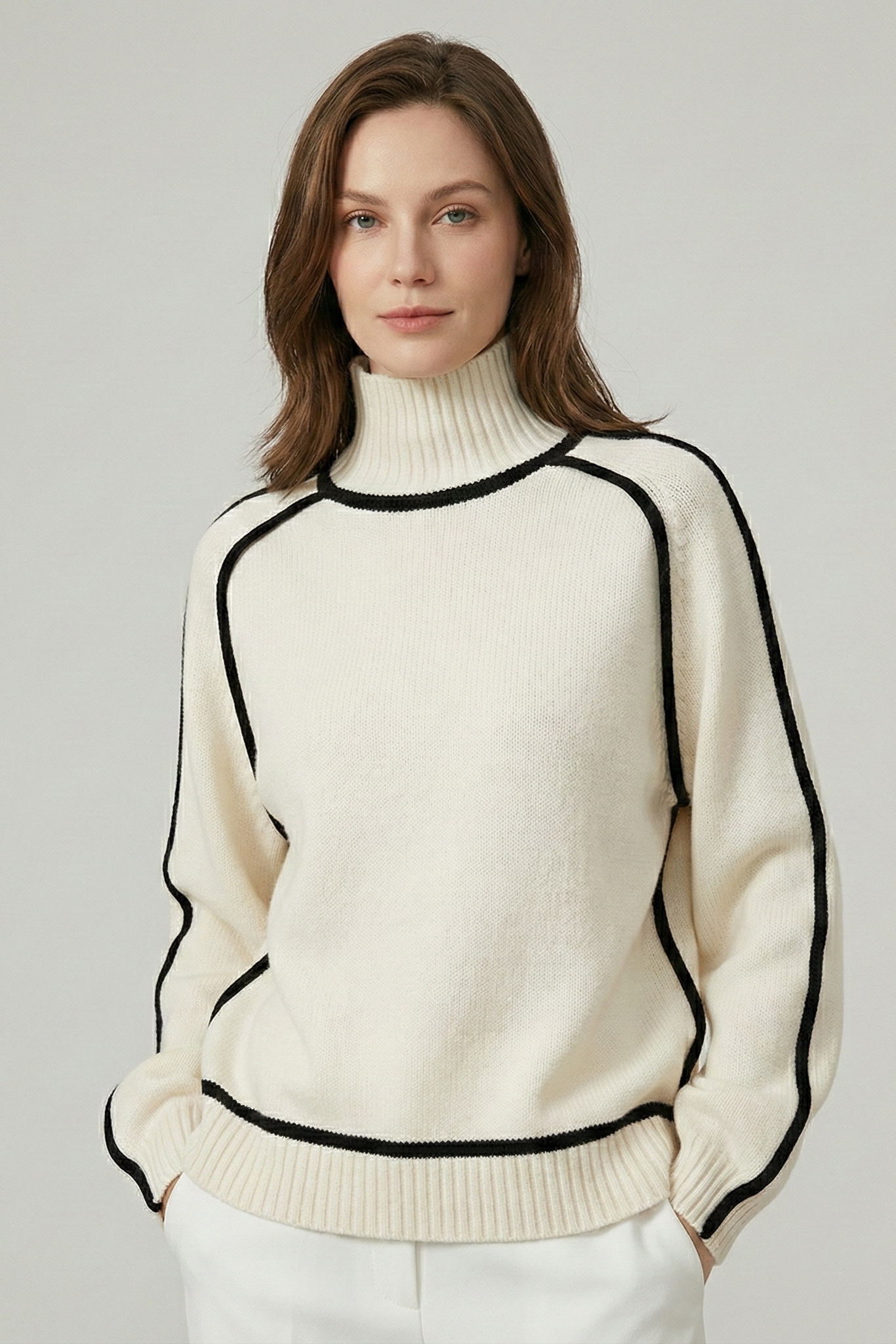 Pull à col roulé Lara | Vezzo