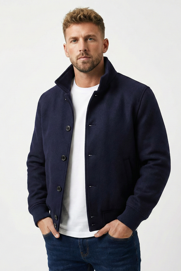 Berto Blouson aviateur décontracté pour homme | Vezzo