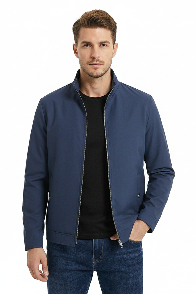 Blouson aviateur d'automne décontracté pour hommes | Vezzo