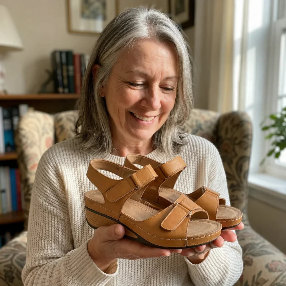 OrthoSandal™ • Sandales orthopédiques pour le quotidien et le confort