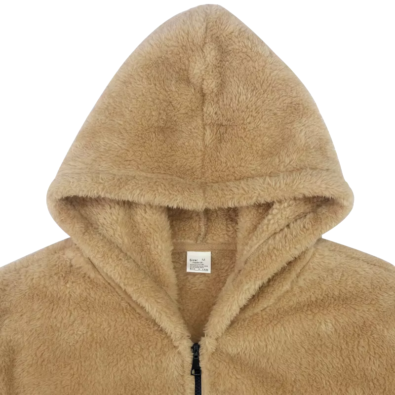 Veste à capuche en polaire double Paul | Vezzo