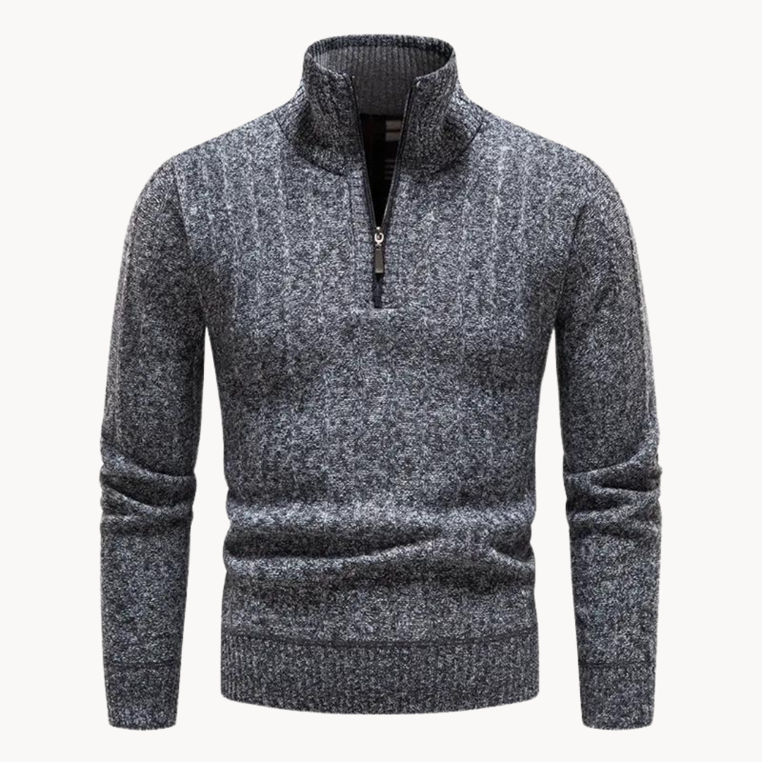 Pull zippé au col Freddie | Vezzo