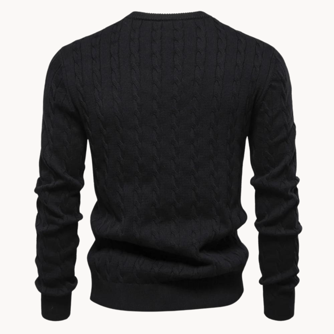 Pull en maille torsadée Kosta | Vezzo