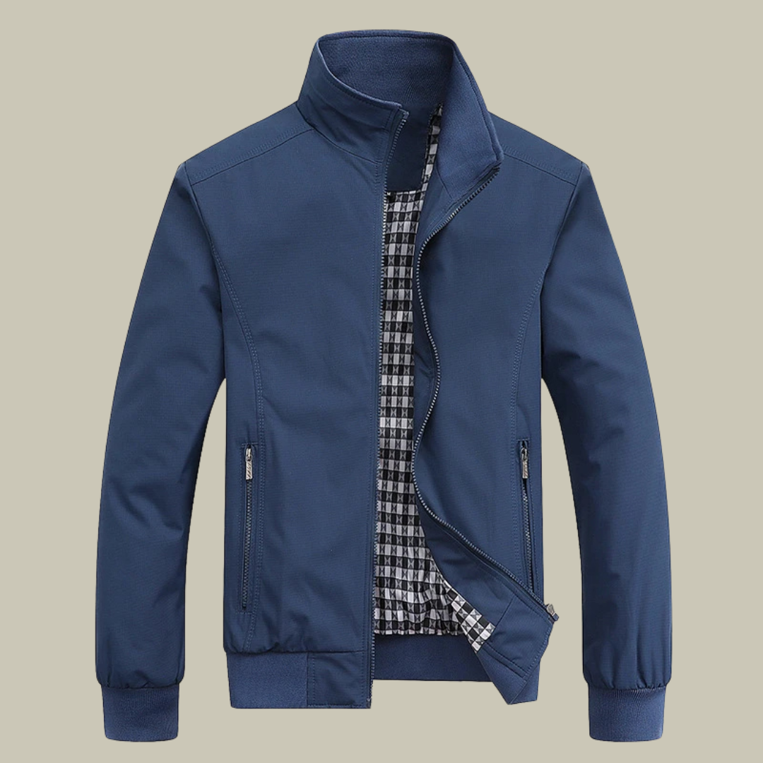 Blouson aviateur d'automne décontracté pour hommes | Vezzo