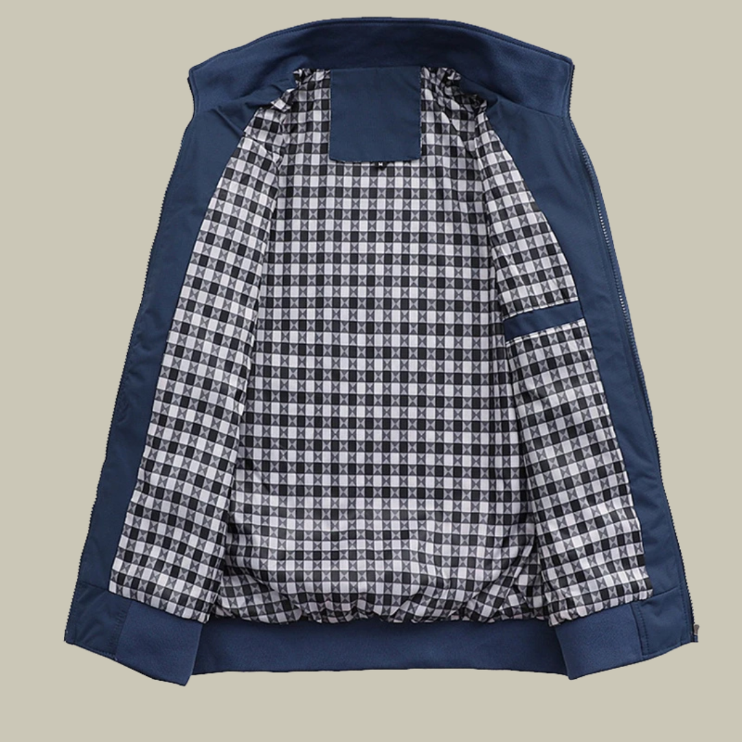 Blouson aviateur d'automne décontracté pour hommes | Vezzo