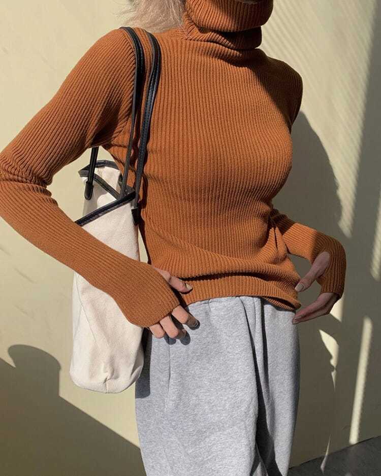 Pull Col Roulé Alice | Vezzo
