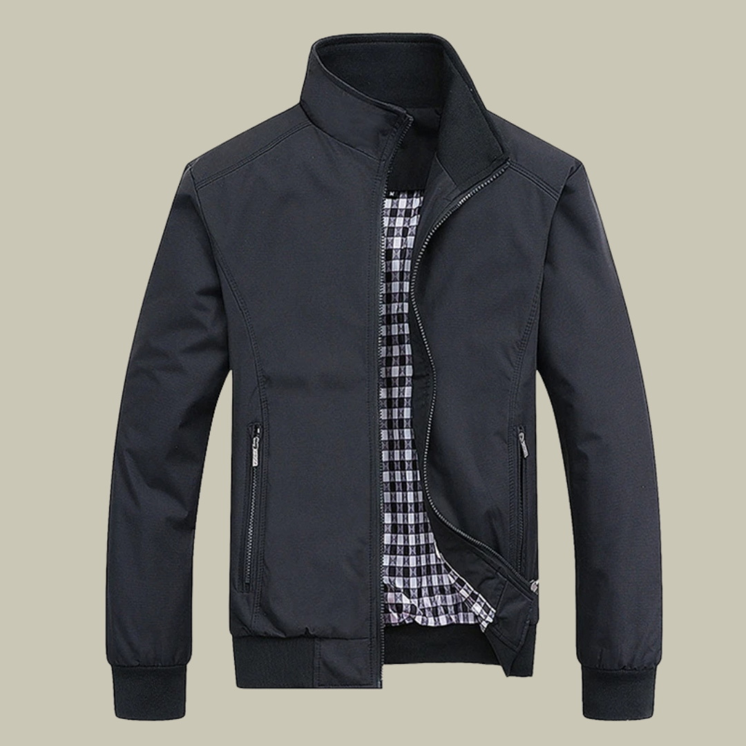 Blouson aviateur d'automne décontracté pour hommes | Vezzo