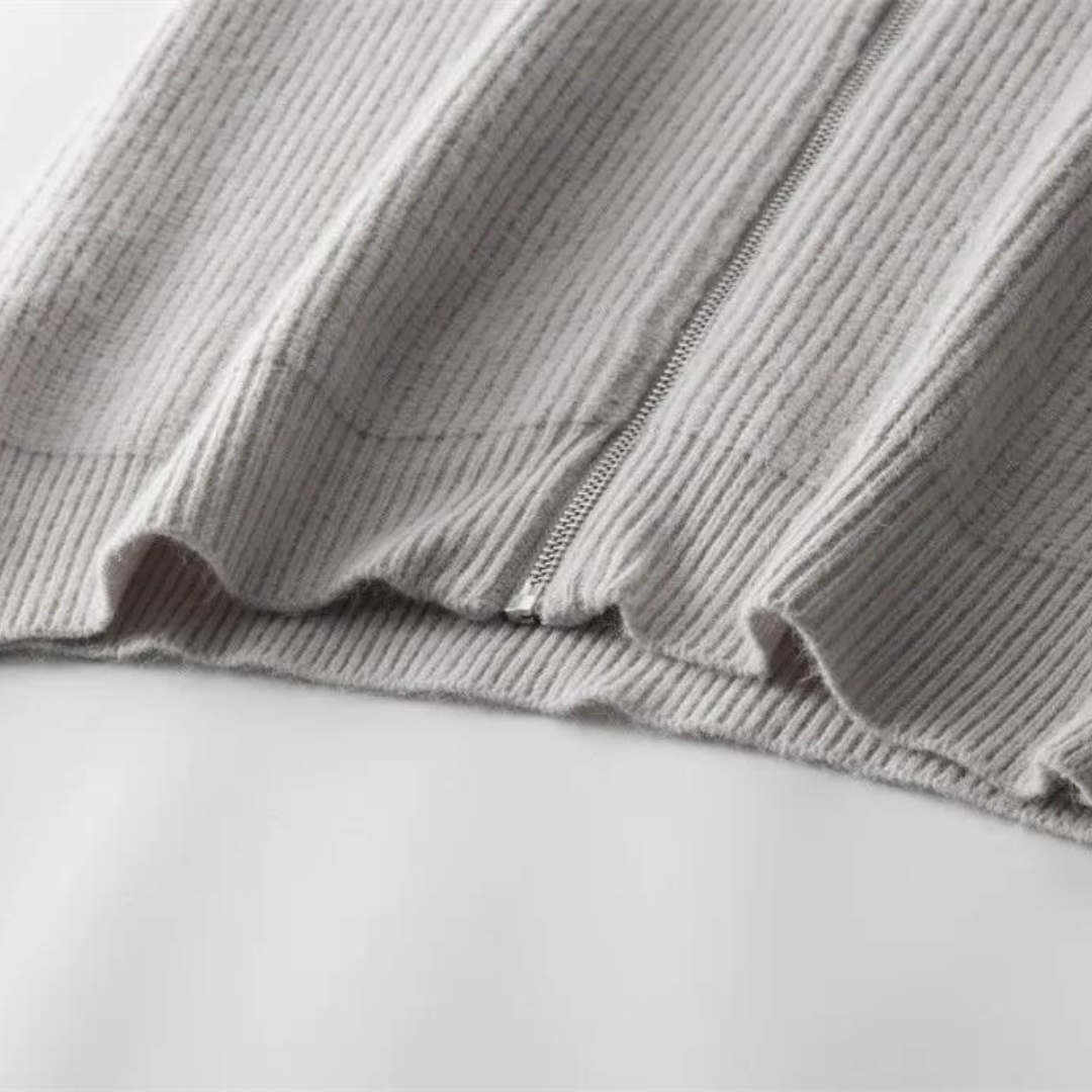 Pull zippé en cachemire Colton | Vezzo