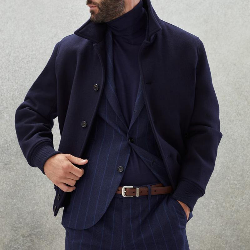 Berto Blouson aviateur décontracté pour homme | Vezzo