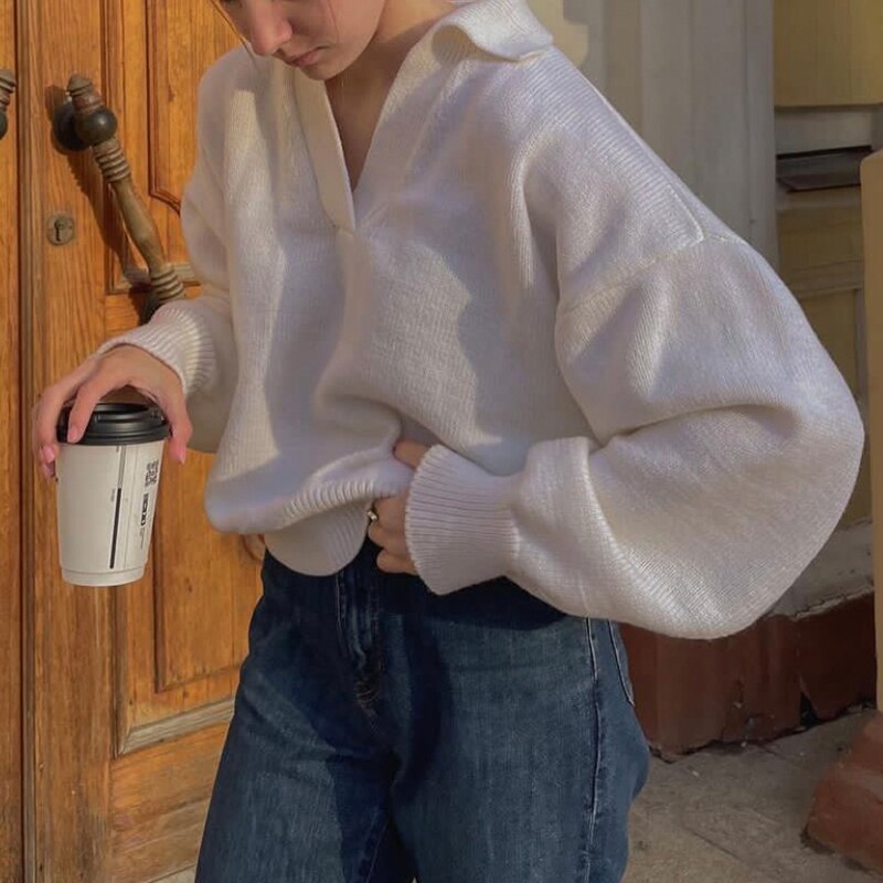 Pull col V Zaynab | Vezzo
