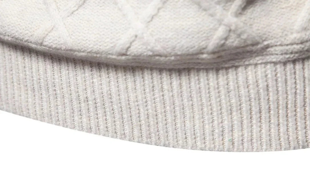 Pull col rond torsadé Warren | Vezzo