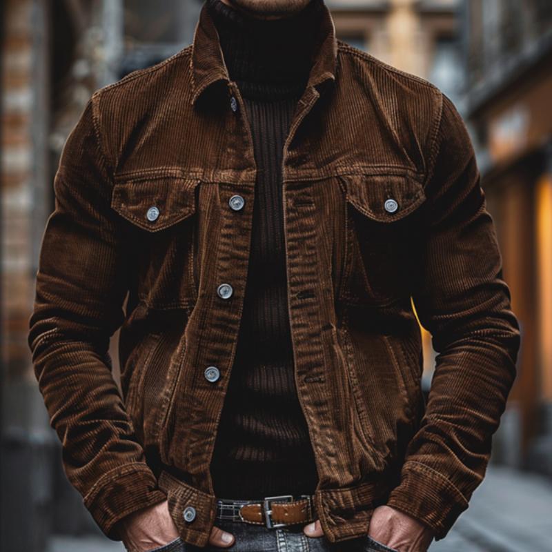 Louans Veste vintage pour homme | Vezzo