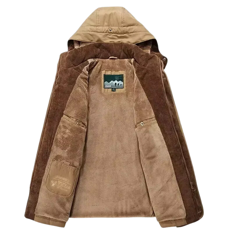 Manteau d'hiver long James Premium pour homme | Vezzo