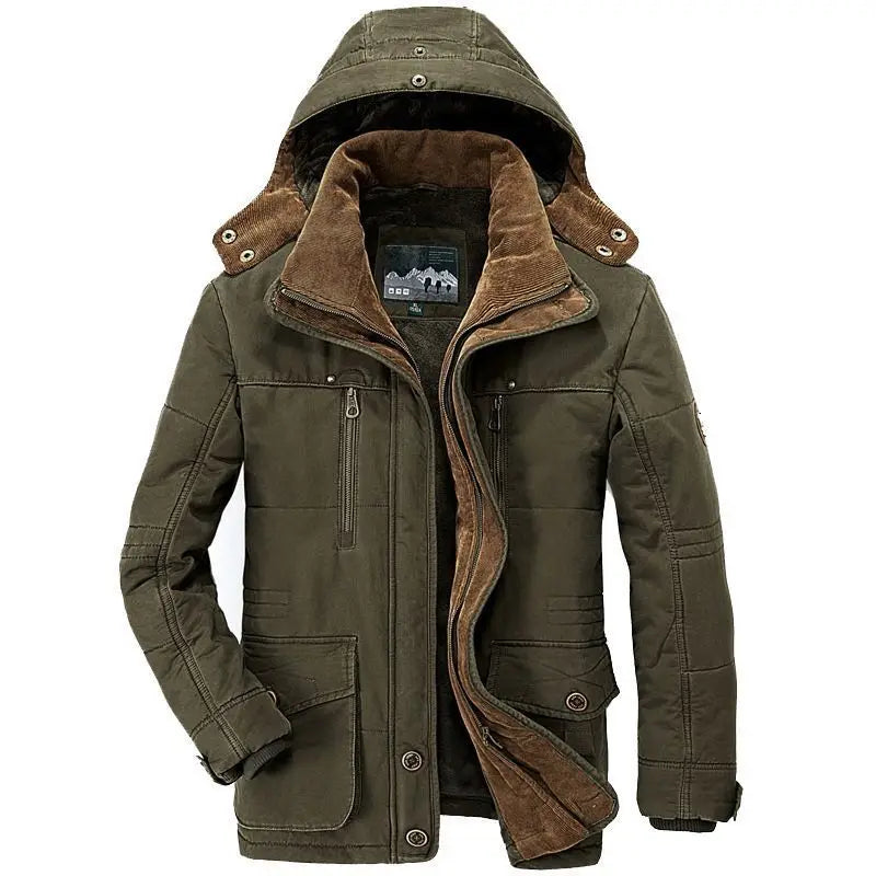 Manteau d'hiver long James Premium pour homme | Vezzo