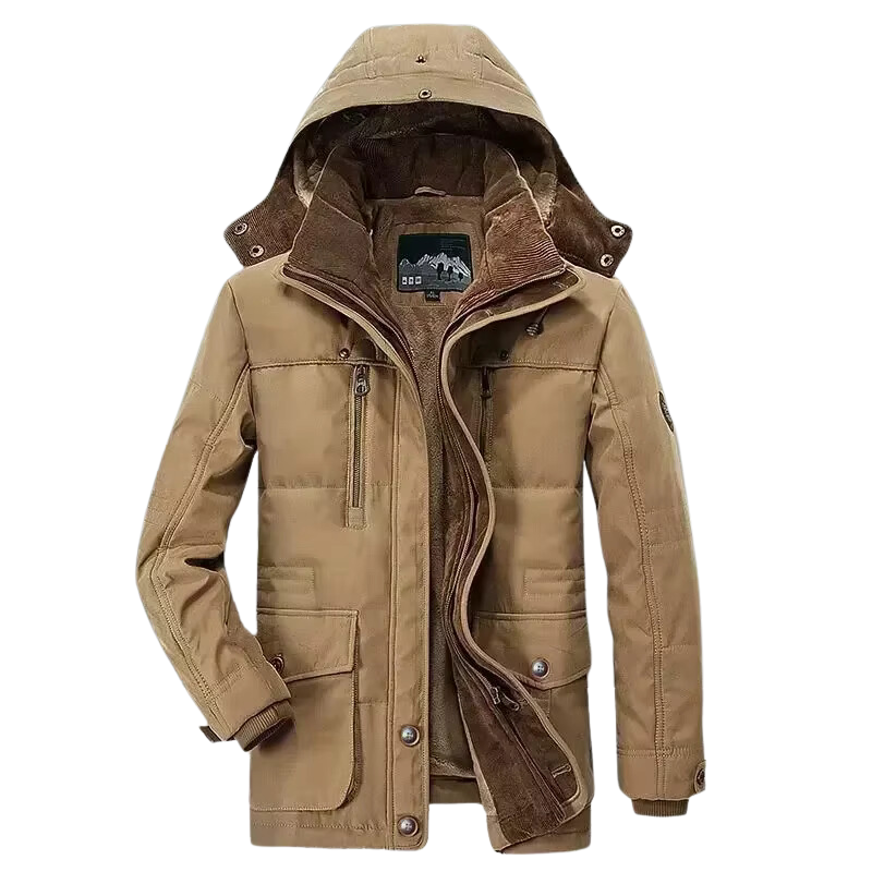 Manteau d'hiver long James Premium pour homme | Vezzo