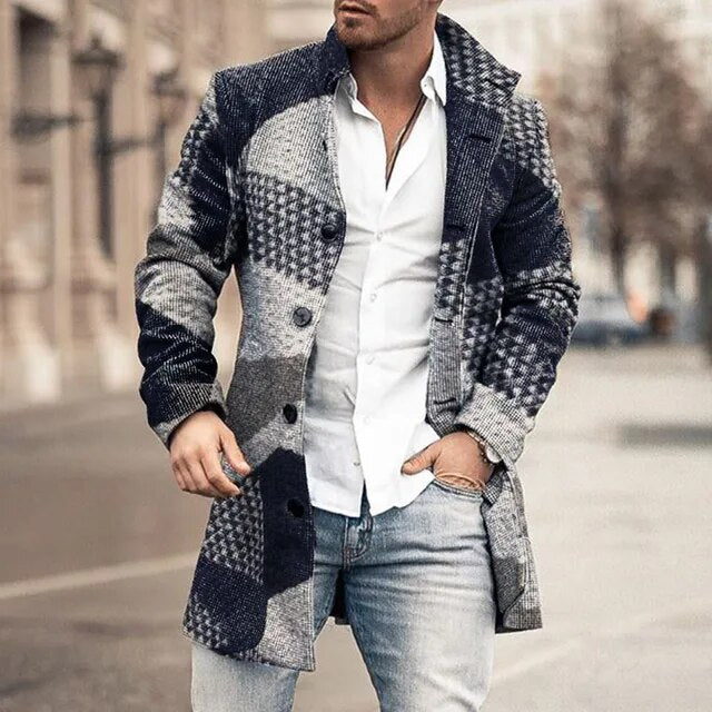 Veste longue boutonnée | Vezzo