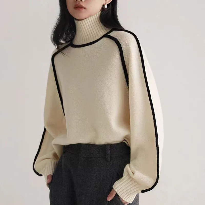 Pull à col roulé Lara | Vezzo